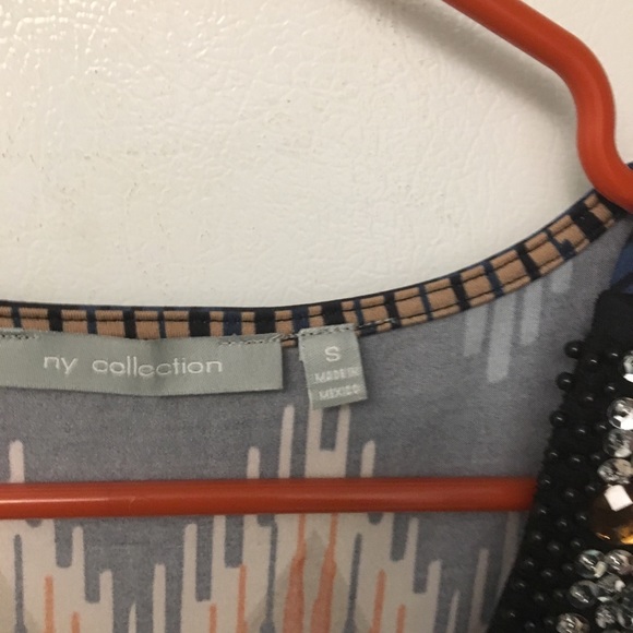 NY Collection Sparkly sleeveless dress S - Picture 5 of 5